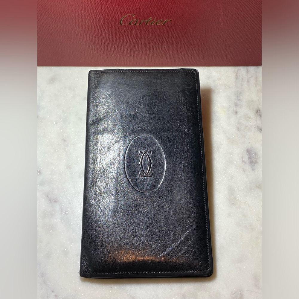 Cartier men's bifold long wallet